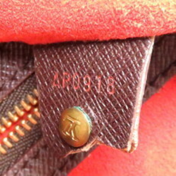 Louis Vuitton Mare Bucket Pouch Tote Bag Damier Ebene Brown - Picture 8 of 9